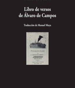 Libro de versos de Álvaro de Campos